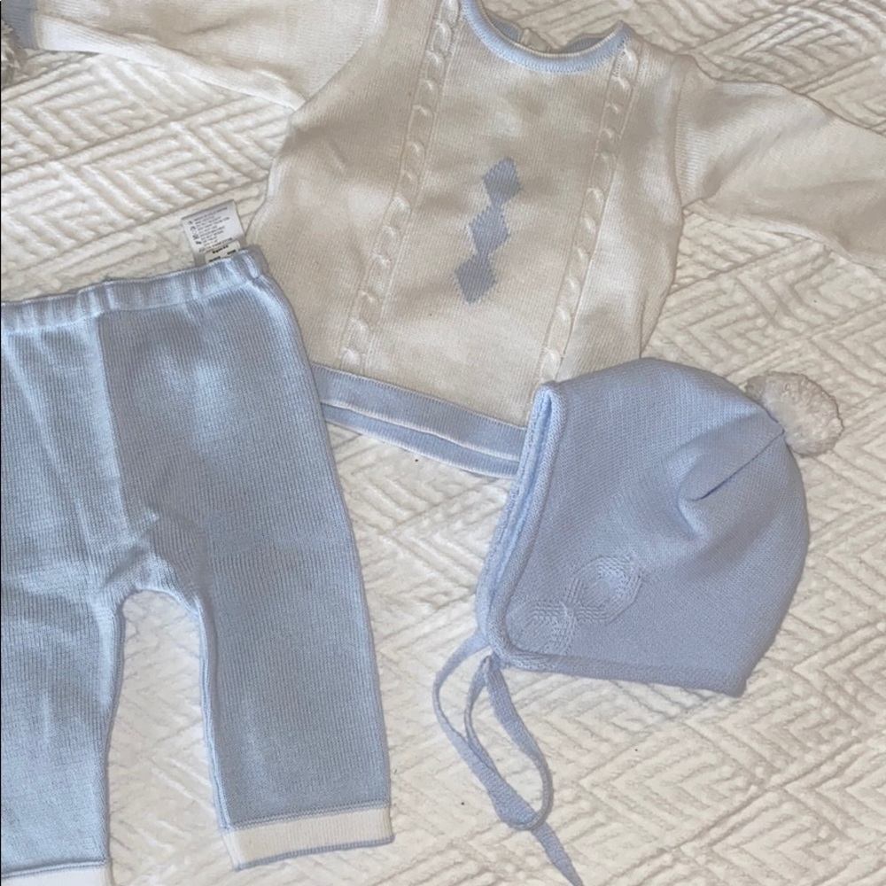 🤍DOLCE GOCCIA LUXURY BABY SWEATER PANT SET🤍